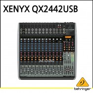 QX2442USB/프리미엄 24입력 4/2버스 믹서, 제닉스 마이크 프리앰프, 컴프레셔, KLARK TEKNIK 멀티 FX 프로세