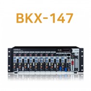 카날스 BKX-147 전문가용 오디오믹서앰프 14채널 KANALS 믹싱콘솔 이펙터 플레이어내장 랙타입